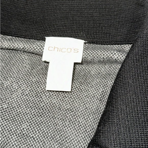 chico’s size 3 sweater dress. animal print or jacket - Picture 11 of 16